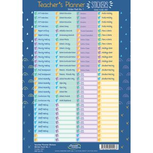 Teachers Planner Sticker Pack1