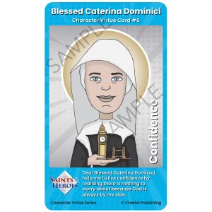 Blessed Caterina Dominici Character Virtue Card
