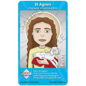 St Agnes Character Virtue Card