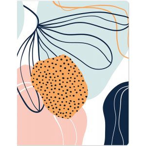 Style Notebook Abstract Garden