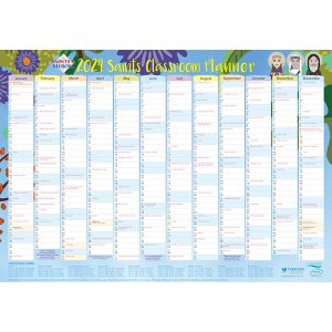 Saints & Heroes Classroom Wall Chart